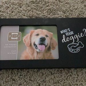Dog picture frame